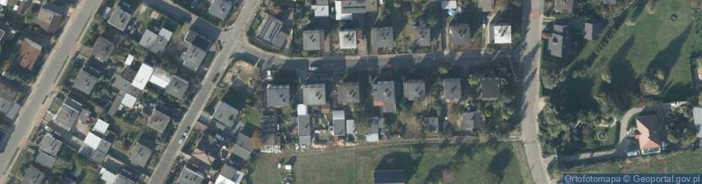 Zdjęcie satelitarne Dębowa ul.