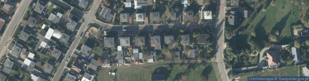 Zdjęcie satelitarne Dębowa ul.