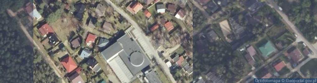 Zdjęcie satelitarne Deptak ul.