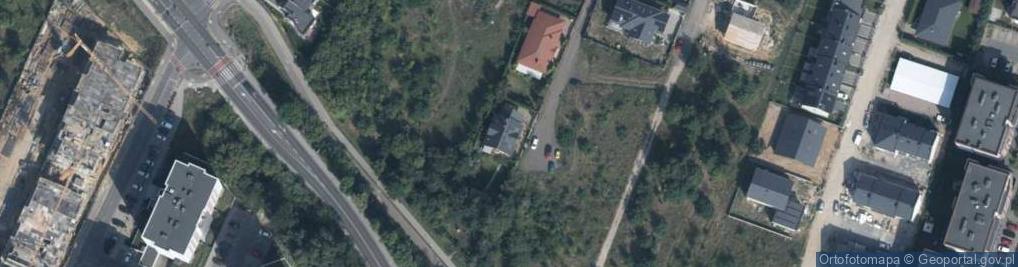 Zdjęcie satelitarne Dębowa ul.