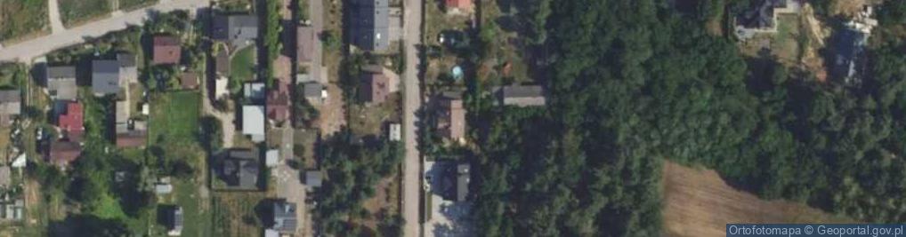 Zdjęcie satelitarne Dębowa ul.