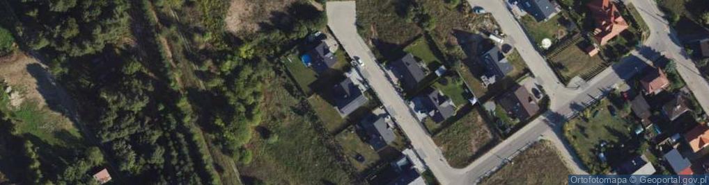 Zdjęcie satelitarne Dębowa ul.