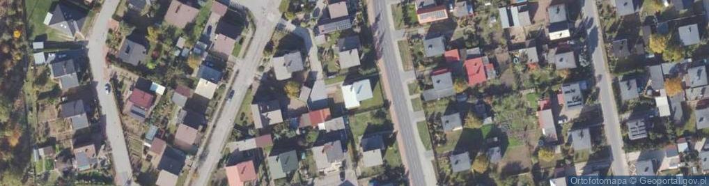 Zdjęcie satelitarne Dębowa ul.