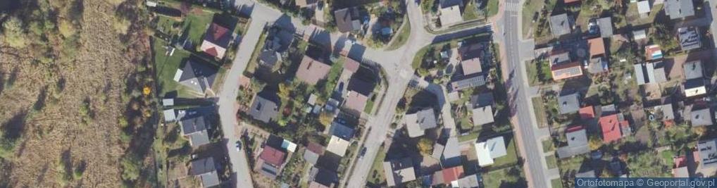 Zdjęcie satelitarne Dębowa ul.
