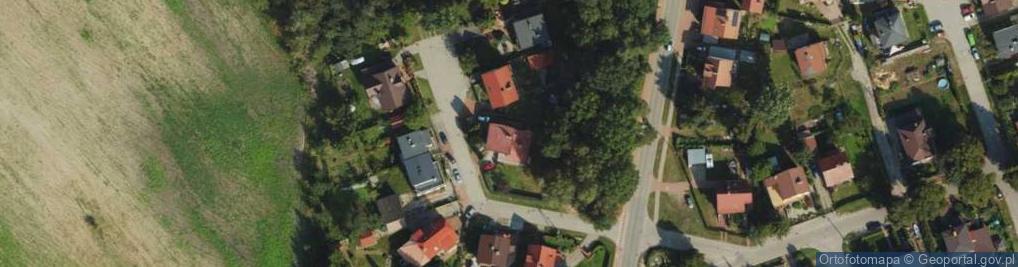Zdjęcie satelitarne Dębowa ul.