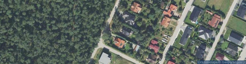 Zdjęcie satelitarne Dębowa ul.