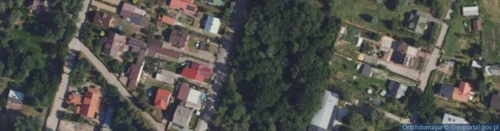 Zdjęcie satelitarne Dębowa ul.
