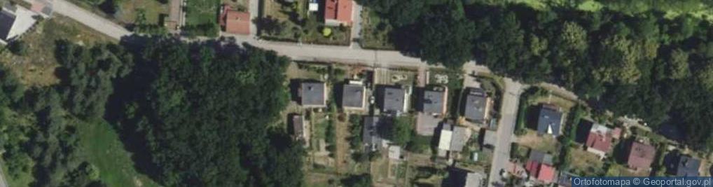 Zdjęcie satelitarne Dębowa ul.