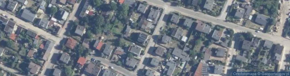Zdjęcie satelitarne Dębowa ul.