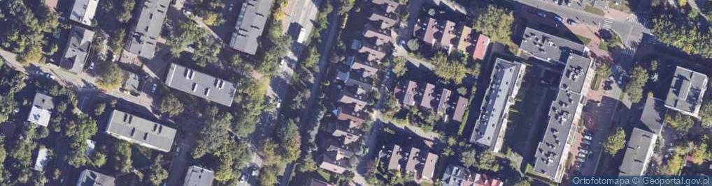 Zdjęcie satelitarne Dębowa ul.