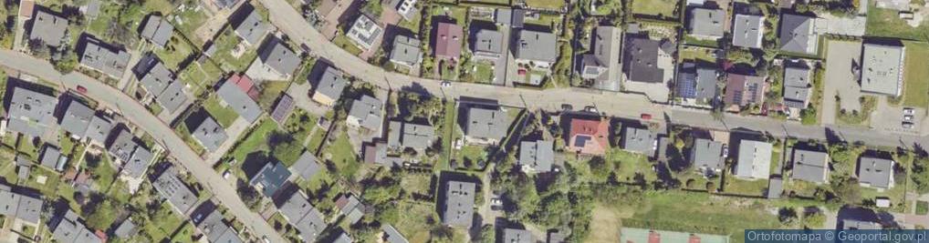 Zdjęcie satelitarne Dębowa ul.