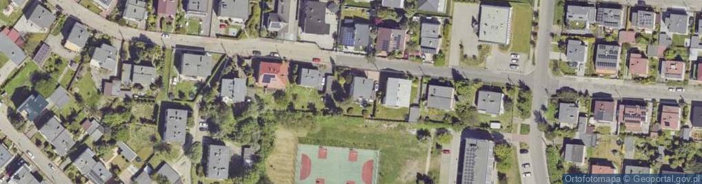 Zdjęcie satelitarne Dębowa ul.