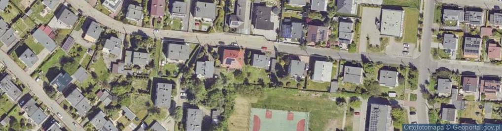 Zdjęcie satelitarne Dębowa ul.