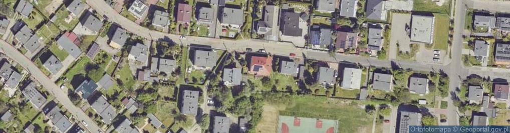 Zdjęcie satelitarne Dębowa ul.