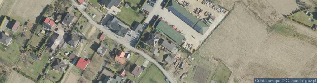 Zdjęcie satelitarne Dębowa ul.