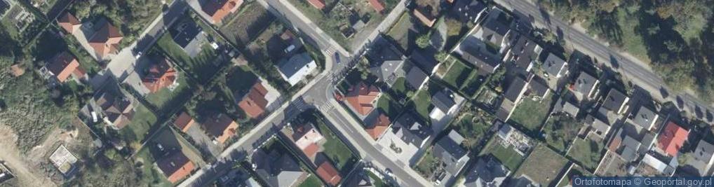 Zdjęcie satelitarne Dębowa ul.