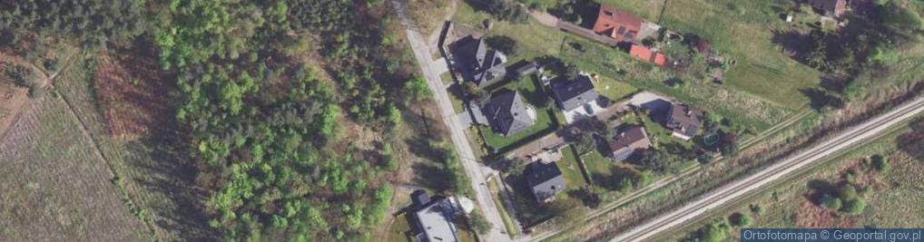 Zdjęcie satelitarne Dębowa ul.