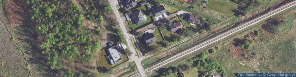 Zdjęcie satelitarne Dębowa ul.