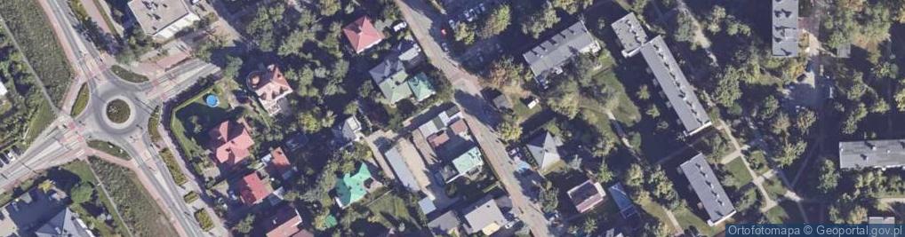 Zdjęcie satelitarne Dębowa ul.
