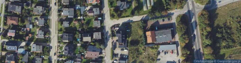 Zdjęcie satelitarne Dębowa ul.