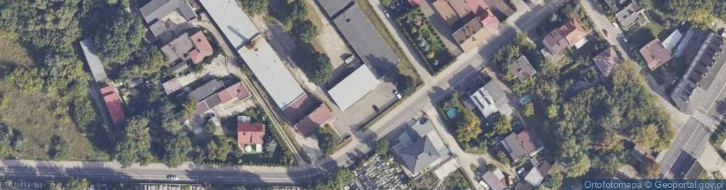 Zdjęcie satelitarne Dębowa ul.