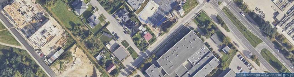 Zdjęcie satelitarne Dębowa ul.