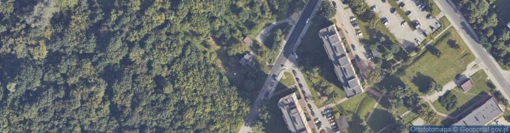 Zdjęcie satelitarne Dębowa ul.