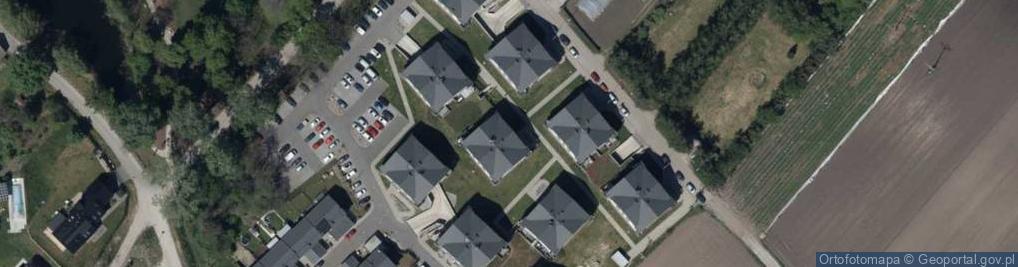Zdjęcie satelitarne Dębowa ul.