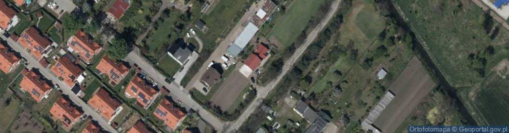 Zdjęcie satelitarne Dębowa ul.