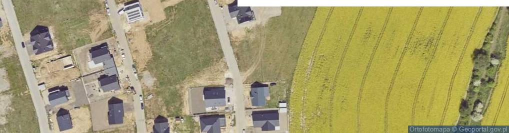 Zdjęcie satelitarne Dębowa ul.