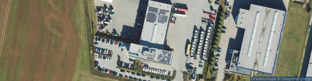 Zdjęcie satelitarne Dekarska ul.