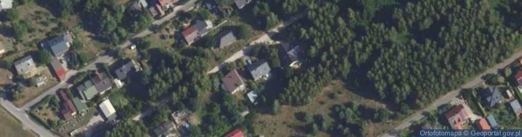 Zdjęcie satelitarne Dębowa ul.