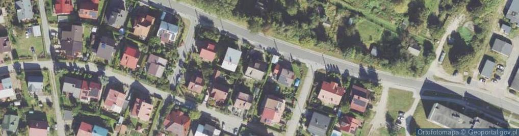 Zdjęcie satelitarne Dębowa ul.