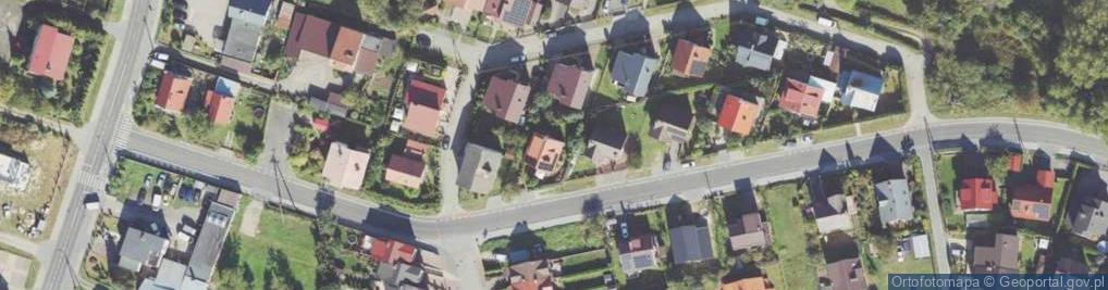 Zdjęcie satelitarne Dębowa ul.