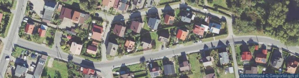 Zdjęcie satelitarne Dębowa ul.