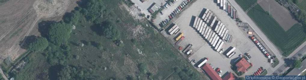 Zdjęcie satelitarne Dębowa ul.