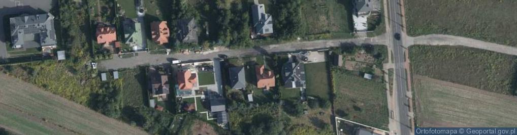 Zdjęcie satelitarne Dębowa ul.
