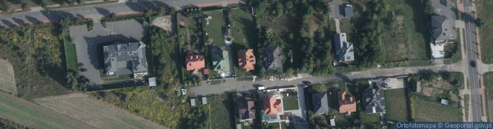 Zdjęcie satelitarne Dębowa ul.