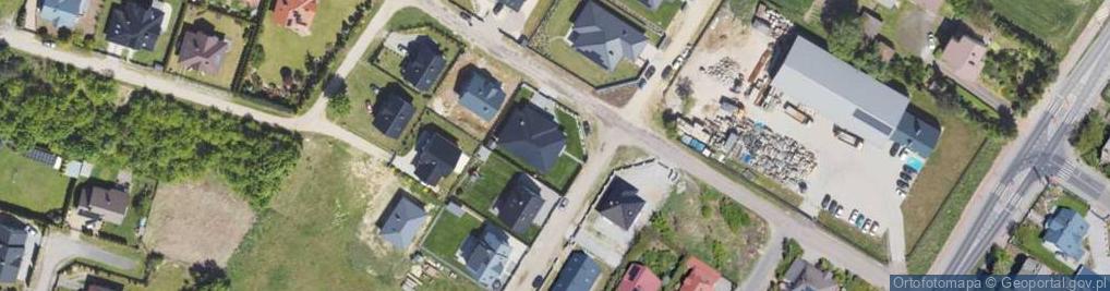 Zdjęcie satelitarne Deszczowa ul.