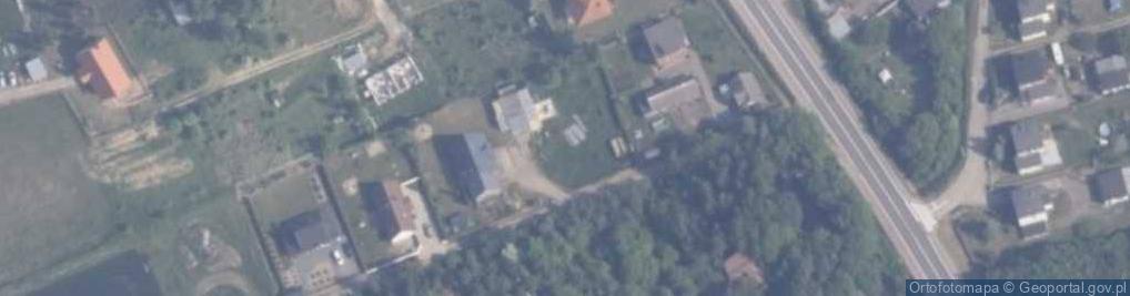 Zdjęcie satelitarne Dębowa ul.