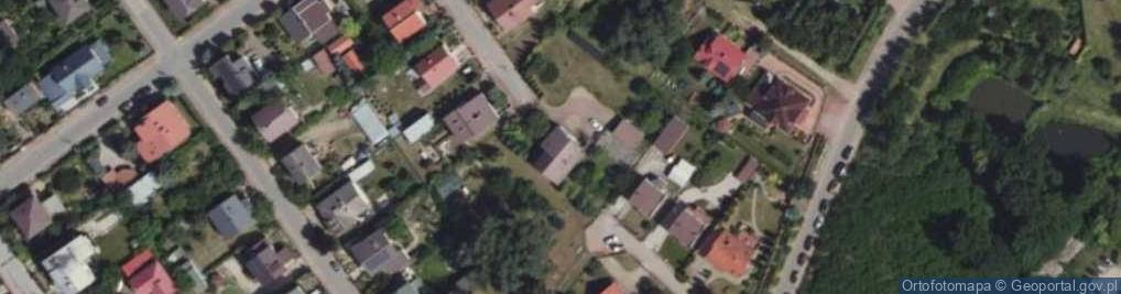 Zdjęcie satelitarne Dębowa ul.