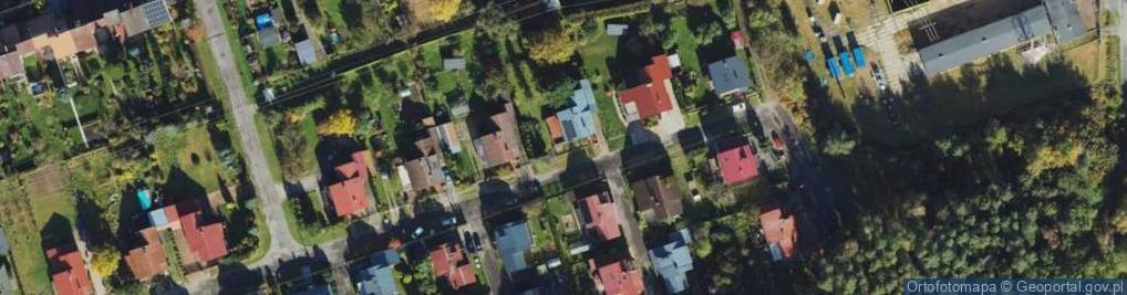 Zdjęcie satelitarne Dębowa ul.