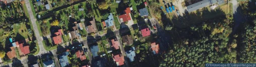Zdjęcie satelitarne Dębowa ul.