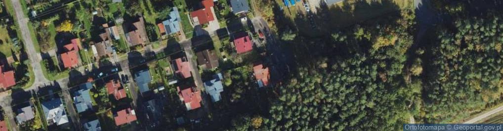 Zdjęcie satelitarne Dębowa ul.