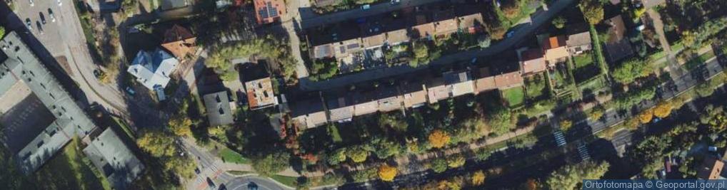 Zdjęcie satelitarne Degi Wiktora, prof. ul.