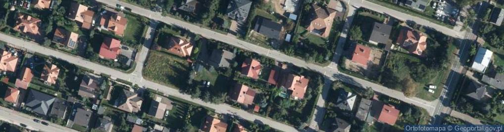 Zdjęcie satelitarne Dębowa ul.