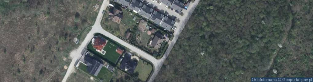 Zdjęcie satelitarne Dębowa ul.