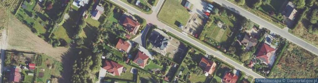 Zdjęcie satelitarne Dębowa ul.