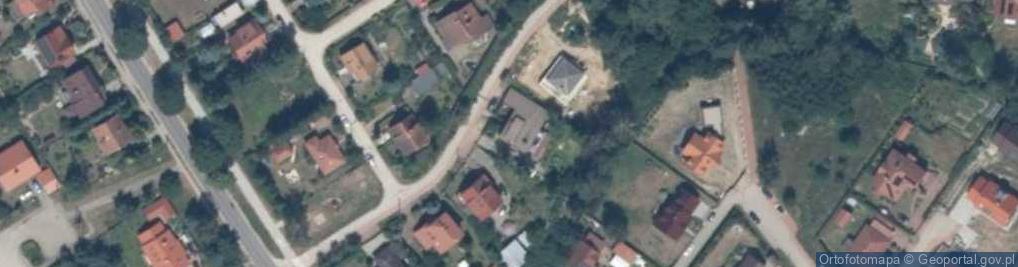 Zdjęcie satelitarne Dębowa ul.