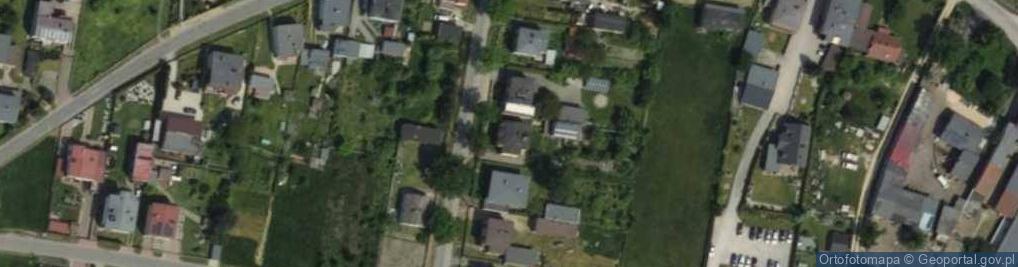 Zdjęcie satelitarne Dębowa ul.